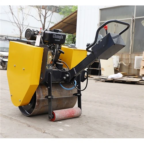 Rolo compactador de roda única